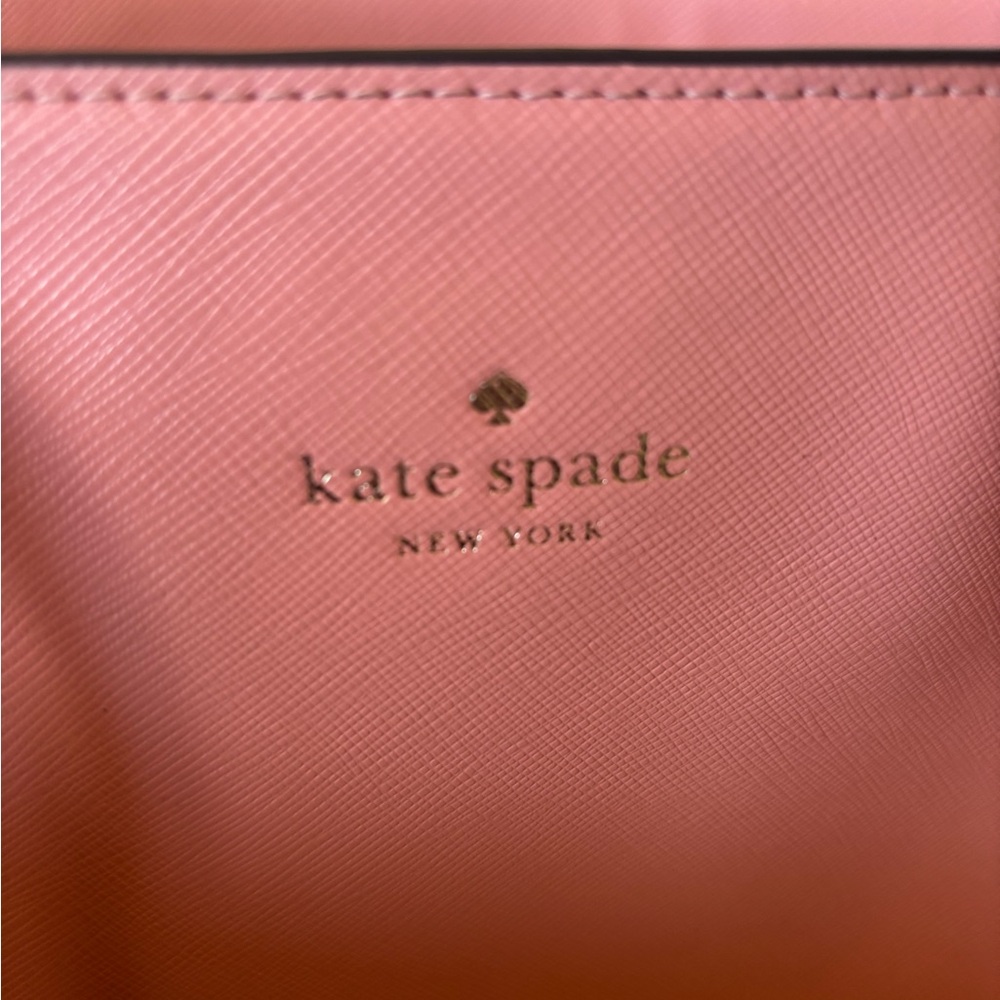 Kate Spade Coral Pink Tote Bag - Picture 3 of 4